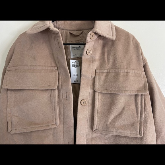 A&F Oversized Shirt Jacket - Picture 4 of 4
